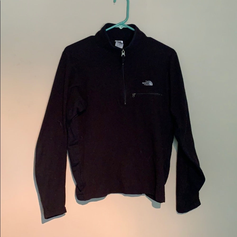 North face black pullover